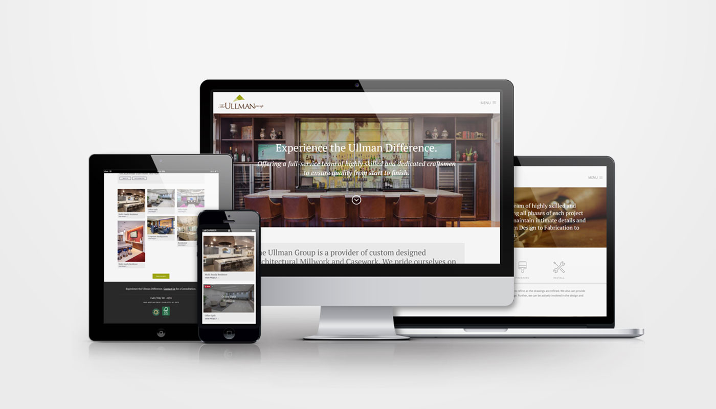 The Ullman Group responsive website design
