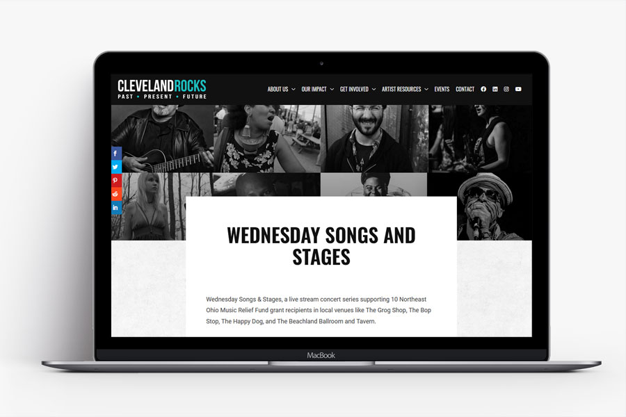 Cleveland Rocks: Past, Present & Future website
