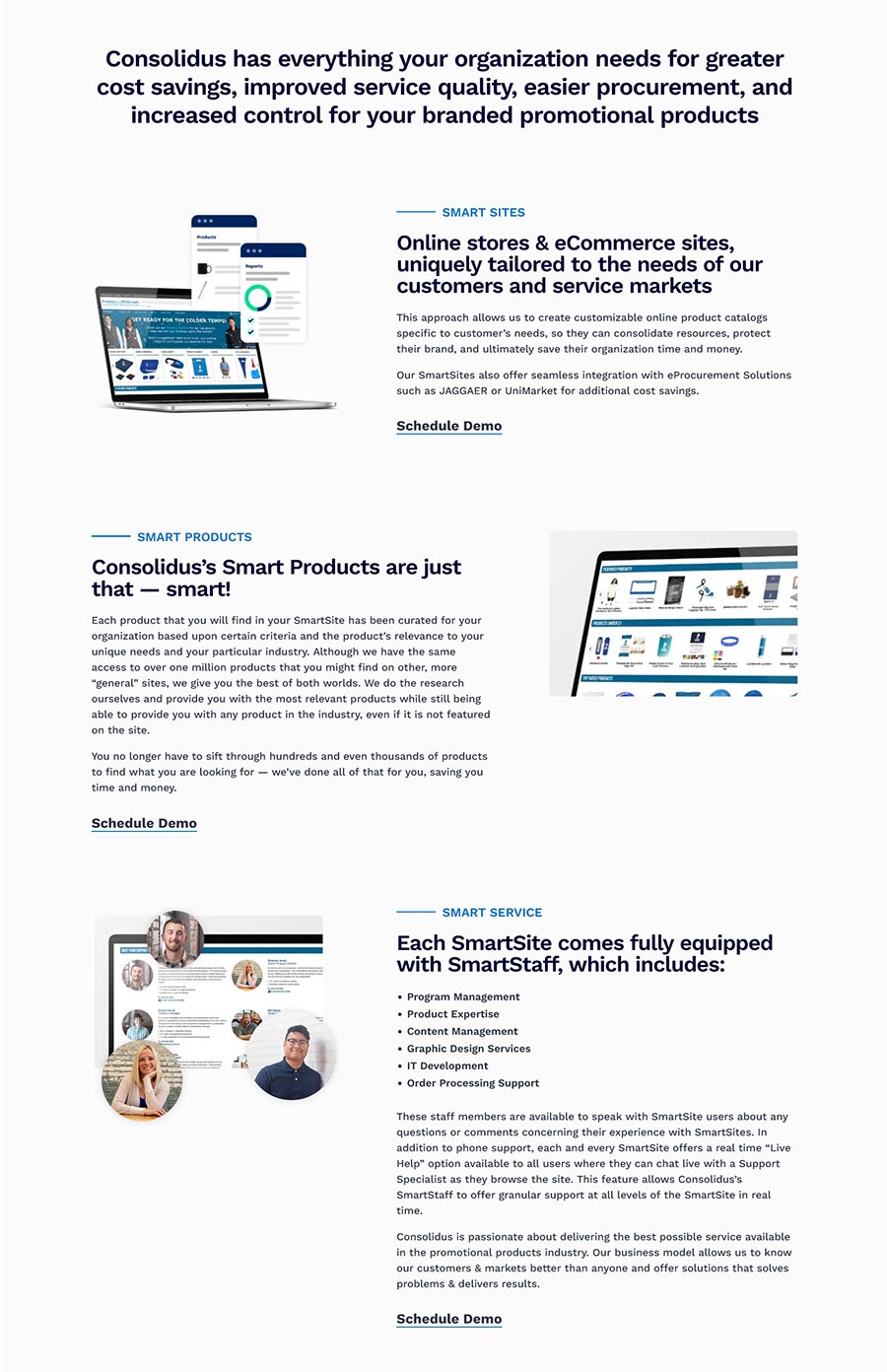 Consolidus web page